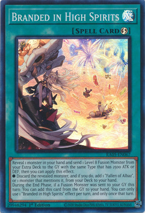 Yugioh - Branded in High Spirits *Select Rarity* RA05-EN067 (NM)