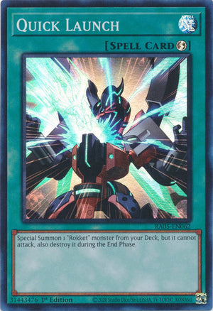 Yugioh - Quick Launch *Select Rarity* RA05-EN062 (NM)