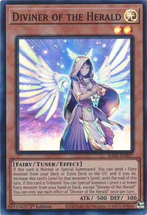 Yugioh - Diviner of the Herald *Select Rarity* RA05-EN017 (NM)
