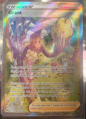 Pokemon - Grant *Ultra Rare* Crown Zenith GG62/GG70 (NM)