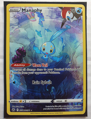 Pokemon - Manaphy *Holo* Crown Zenith GG06/GG70