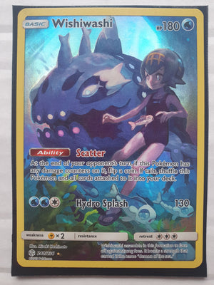 Pokemon - Wishiwashi *Secret Rare* Cosmic Eclipse 240/236
