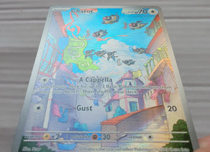 Pokemon - Chatot *Illustration Rare* Temporal Forces 181/162