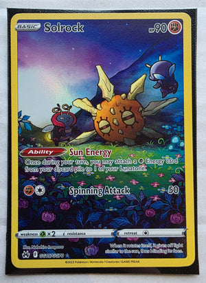 Pokemon - Solrock *Holo* Crown Zenith GG15/GG70