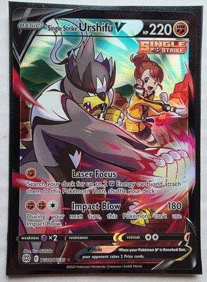 Pokemon - Single Strike Urshifu V *Ultra Rare* Brilliant Stars TG18/TG30