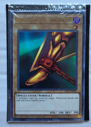 Yugioh - Right Leg of the Forbidden One *Ultra Rare* LART-EN002 [Factory Sealed]