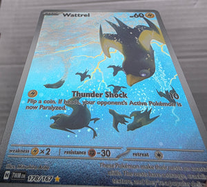 Pokemon - Wattrel *Illustration Rare* Twilight Masquerade 178/167