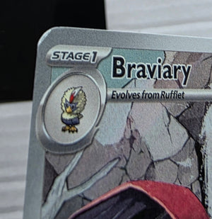Pokemon - Braviary *Illustration Rare* Black Bolt 155/086