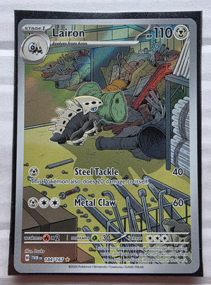 Pokemon - Lairon *Illustration Rare* Twilight Masquerade 184/167