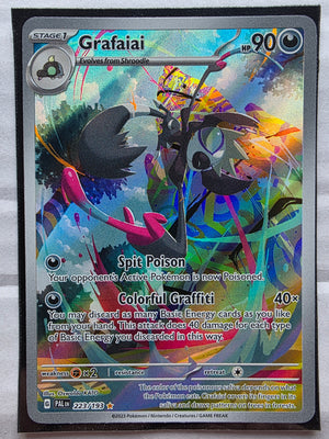 Pokemon - Grafaiai *Illustration Rare* Paldea Evolved 223/193 (LP)