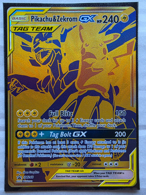 Pokemon - Pikachu & Zekrom GX *Black Star Promo* SM248
