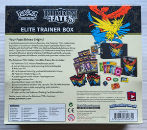 Pokémon - Hidden Fates Elite Trainer Box ETB [Minor Tear] (SM11.5)
