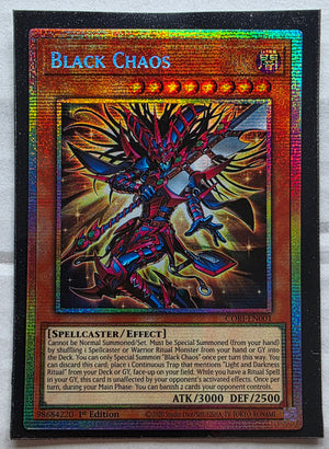 Yugioh - Black Chaos *Starlight Rare* CORI-EN001 (NM)