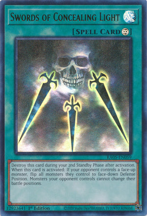 Yugioh - Swords of Concealing Light *Select Rarity* RA05-EN059 (NM)