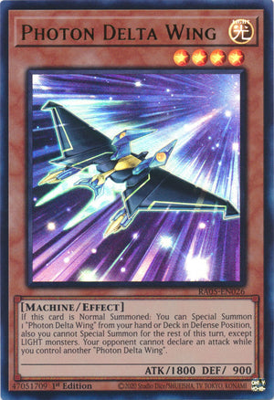 Yugioh - Photon Delta Wing *Select Rarity* RA05-EN026 (NM)
