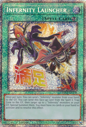 Yugioh - Infernity Launcher *Select Rarity* RA05-EN139 (NM)