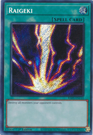Yugioh - Raigeki *Select Rarity* RA05-EN110 (NM)