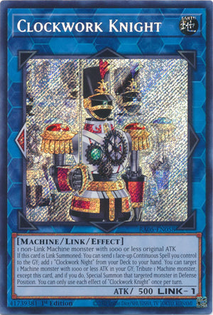 Yugioh - Clockwork Knight *Select Rarity* RA05-EN058 (NM)