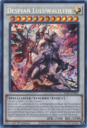 Yugioh - Despian Luluwalilith *Select Rarity* RA05-EN042 (NM)