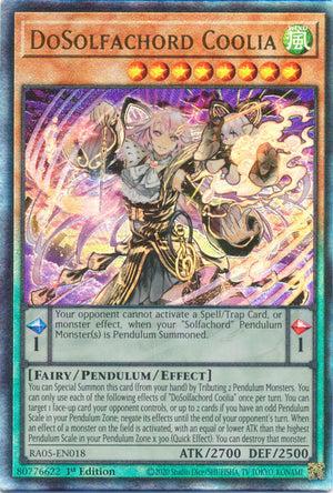 Yugioh - DoSolfachord Coolia *Select Rarity* RA05-EN018 (NM)