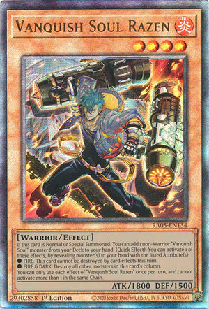 Yugioh - Vanquish Soul Razen *Select Rarity* RA05-EN134 (NM)
