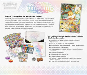 Pokémon - Prismatic Evolutions Elite Trainer Box ETB (SV8.5)