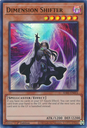 Yugioh - Dimension Shifter *Select Rarity* RA01-EN014 (NM)