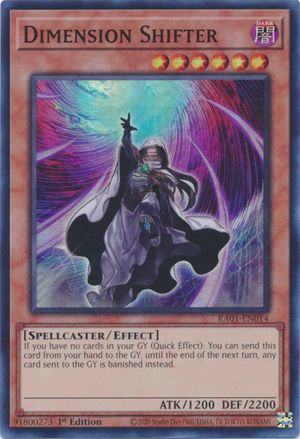 Yugioh - Dimension Shifter *Select Rarity* RA01-EN014 (NM)