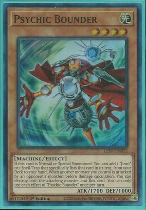 Yugioh - Psychic Bounder *Super Rare* LED7-EN032 (NM)