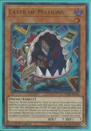 Yugioh Card - Eater of Millions *Ultra Rare* BLRR-EN078 (NM)