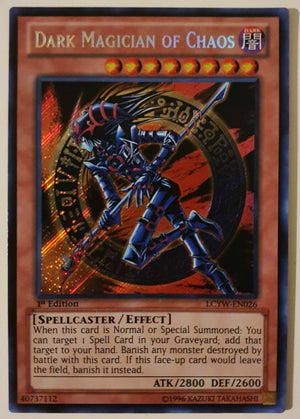Yugioh Card - Dark Magician of Chaos *Secret Rare* LCYW-EN026 (NM)