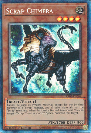 Yugioh - Scrap Chimera *Select Rarity* RA05-EN005 (NM)
