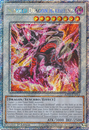 Yugioh - Scarred Dragon Archfiend *Select Rarity* RA05-EN044 (NM)