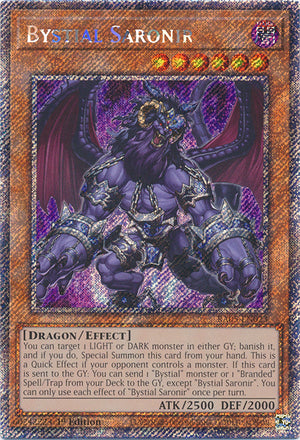 Yugioh - Bystial Saronir *Select Rarity* RA05-EN023 (NM)