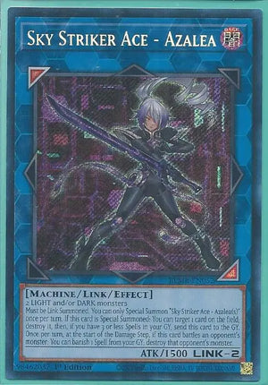 Yugioh - Sky Striker Ace – Azalea *Secret Rare* BLMR-EN052 (NM)