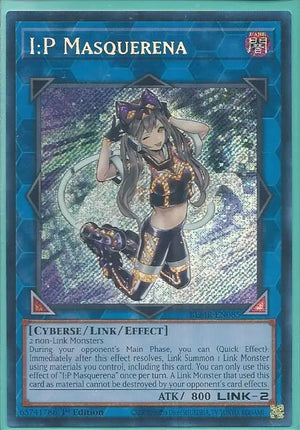 Yugioh - I:P Masquerena *Secret Rare* BLMR-EN085 (NM)