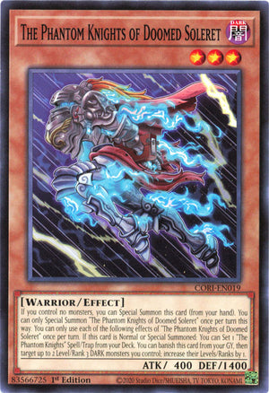 Yugioh - The Phantom Knights of Doomed Soleret *Common* CORI-EN019 (NM)