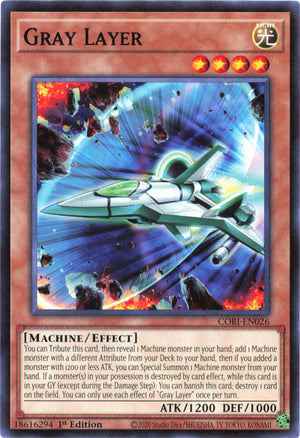 Yugioh - Gray Layer *Common* CORI-EN026 (NM)