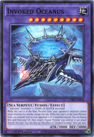 Yugioh - Invoked Oceanus *Common* CORI-EN032 (NM)