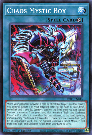Yugioh - Chaos Mystic Box *Common* CORI-EN045 (NM)