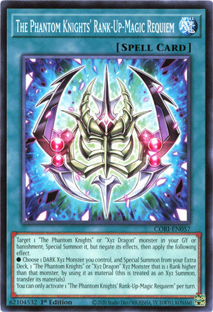 Yugioh - The Phantom Knights' Rank-Up-Magic Requiem *Common* CORI-EN057 (NM)