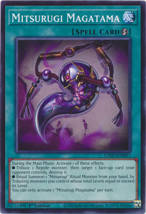 Yugioh - Mitsurugi Magatama *Common* L26D-ENM17 (NM)