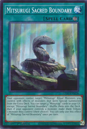Yugioh - Mitsurugi Sacred Boundary *Common* L26D-ENM18 (NM)