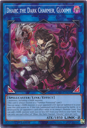 Yugioh - Dharc the Dark Charmer, Gloomy *Common* L26D-ENM30 (NM)
