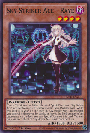 Yugioh - Sky Striker Ace - Raye *Common* L26D-ENS01 (NM)