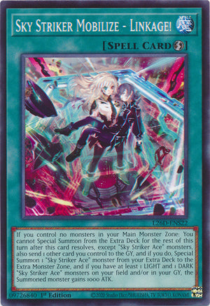 Yugioh - Sky Striker Mobilize - Linkage! *Common* L26D-ENS22 (NM)