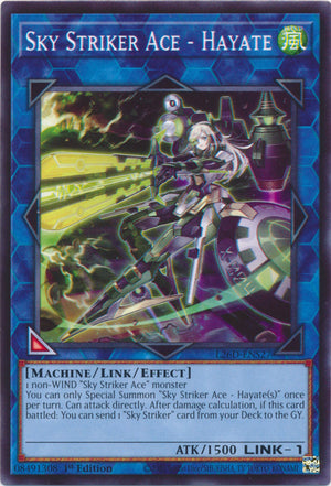 Yugioh - Sky Striker Ace - Hayate *Common* L26D-ENS27 (NM)