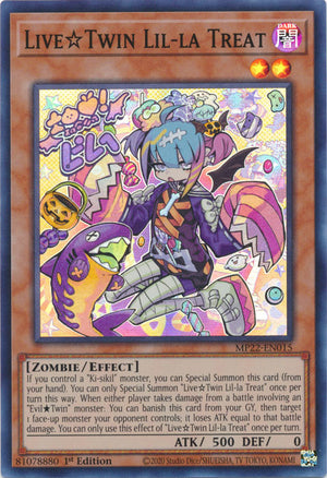 Yugioh - Live Twin Lil-la Treat *Super Rare* MP22-EN015 (NM)
