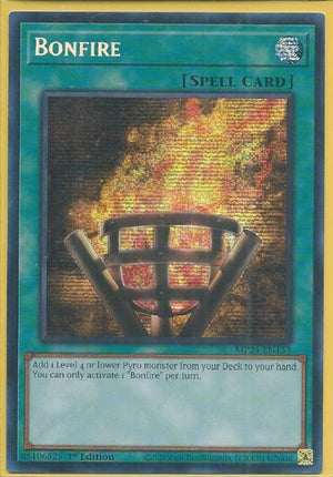 Yugioh - Bonfire *Prismatic Secret Rare* MP24-EN133 (NM)