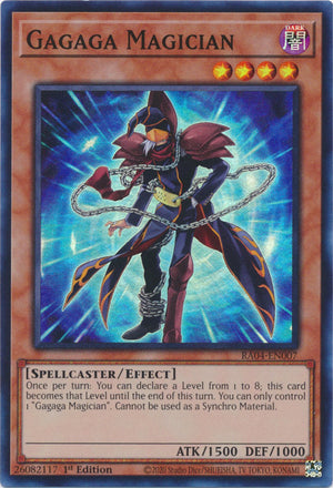 Yugioh - Gagaga Magician *Select Rarity* RA04-EN007 (NM)